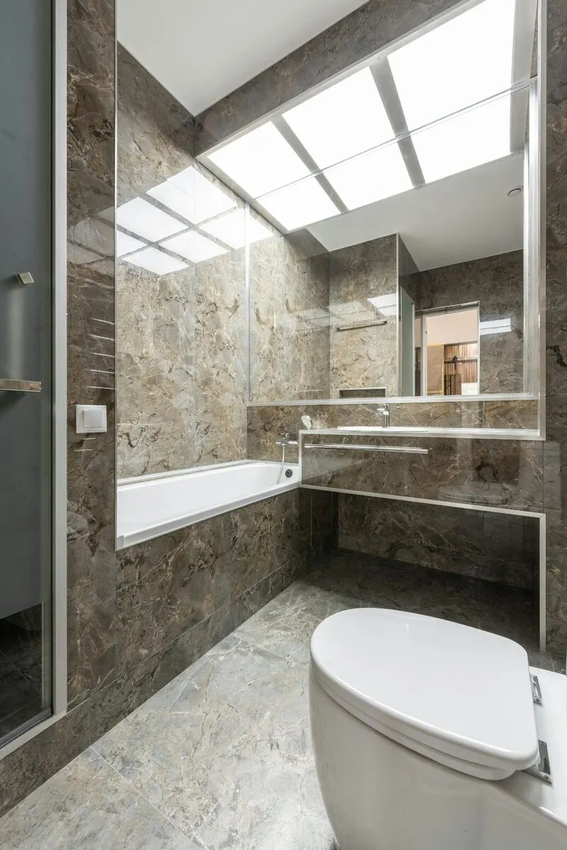 Spa-inspired bathroom remodel by ELSO Contracting Brevard County